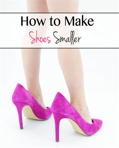 how to make heels smaller.